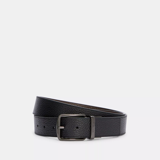 C-O-A-C-H BELT F55434 REVERSIBLE BLACK & BROWN