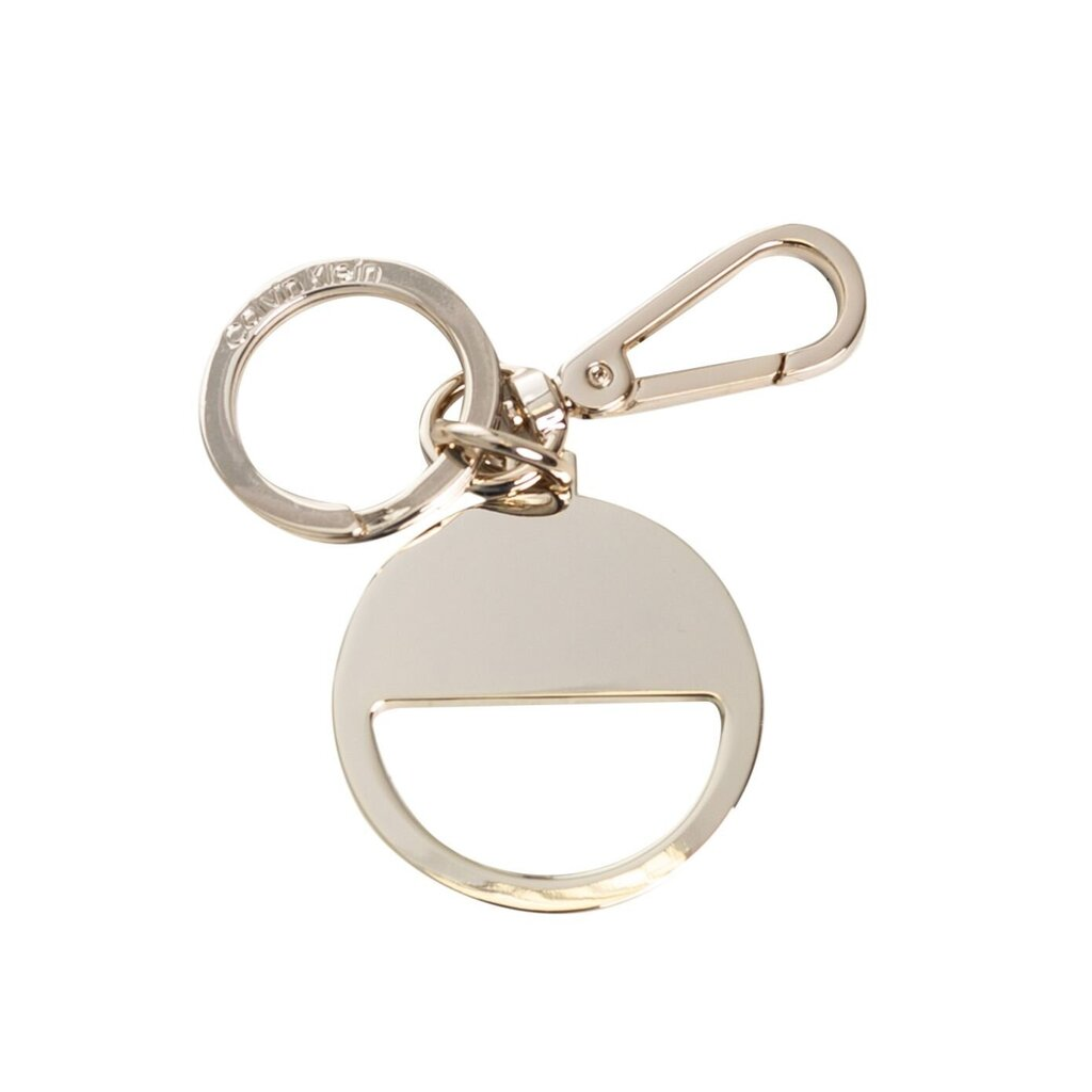 C-A-L-V-I-N K-L-E-I-N KEY CHAIN SILVER FOR WOMEN