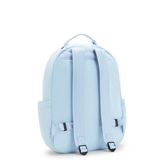 K.I.P.L.I-N.G BACKPACK KI5210 METALLIC SILVER SPLICING
