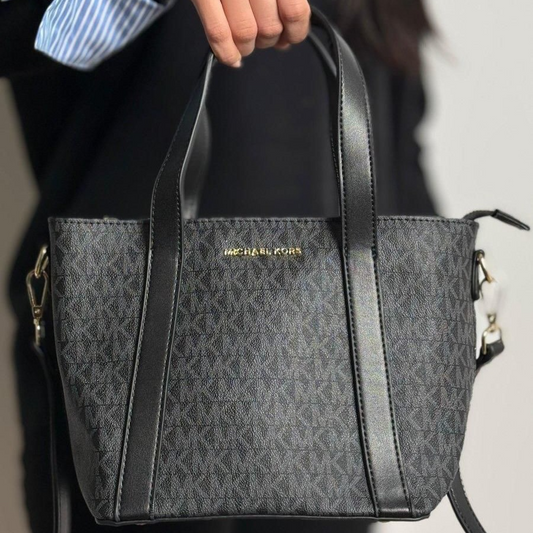 M.I-C.H-A.E.L K.O-R.S CROSSBODY BAG 35S4G3FM1B BLACK MONOGRAM FOR WOMEN