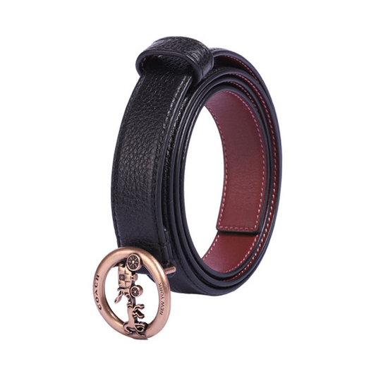 C-O-A-C-H BELT F78181 BLACK FOR WOMEN