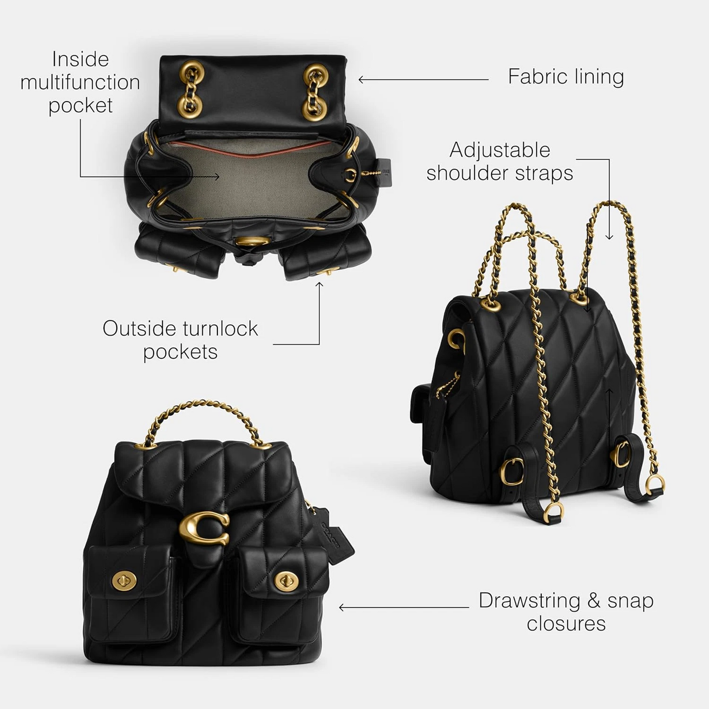 C-O-A-C-H BACKPACK BAG