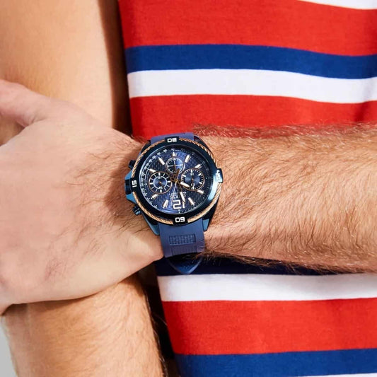 G-U-E-S-S Watch W1168G4 DARK BLUE FOR MEN