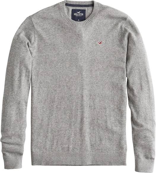 H.o.l.l.i.s.t.e.r Men’s Classic Crewneck Sweater