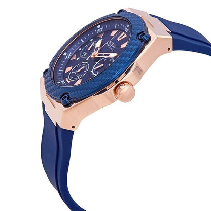 G-U-E-S-S Watch W1049G2 DARK BLUE&ROSE GOLD FOR MEN