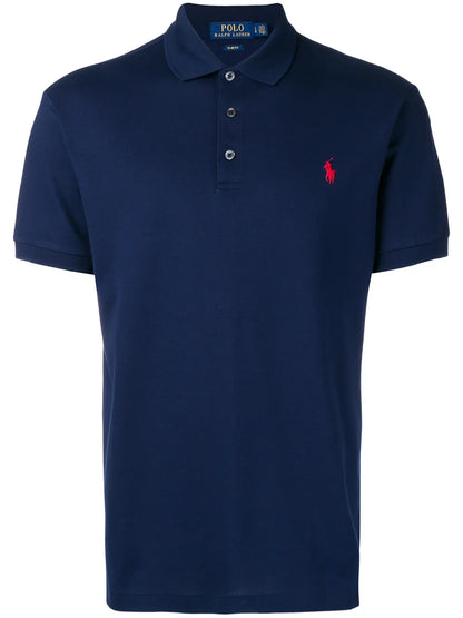 P.o-L.O R.A-L.P.H L.A.U-R.E.N Mesh Polo Shirt Custom Slim Fit  Newport