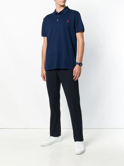 P.o-L.O R.A-L.P.H L.A.U-R.E.N Mesh Polo Shirt Custom Slim Fit  Newport