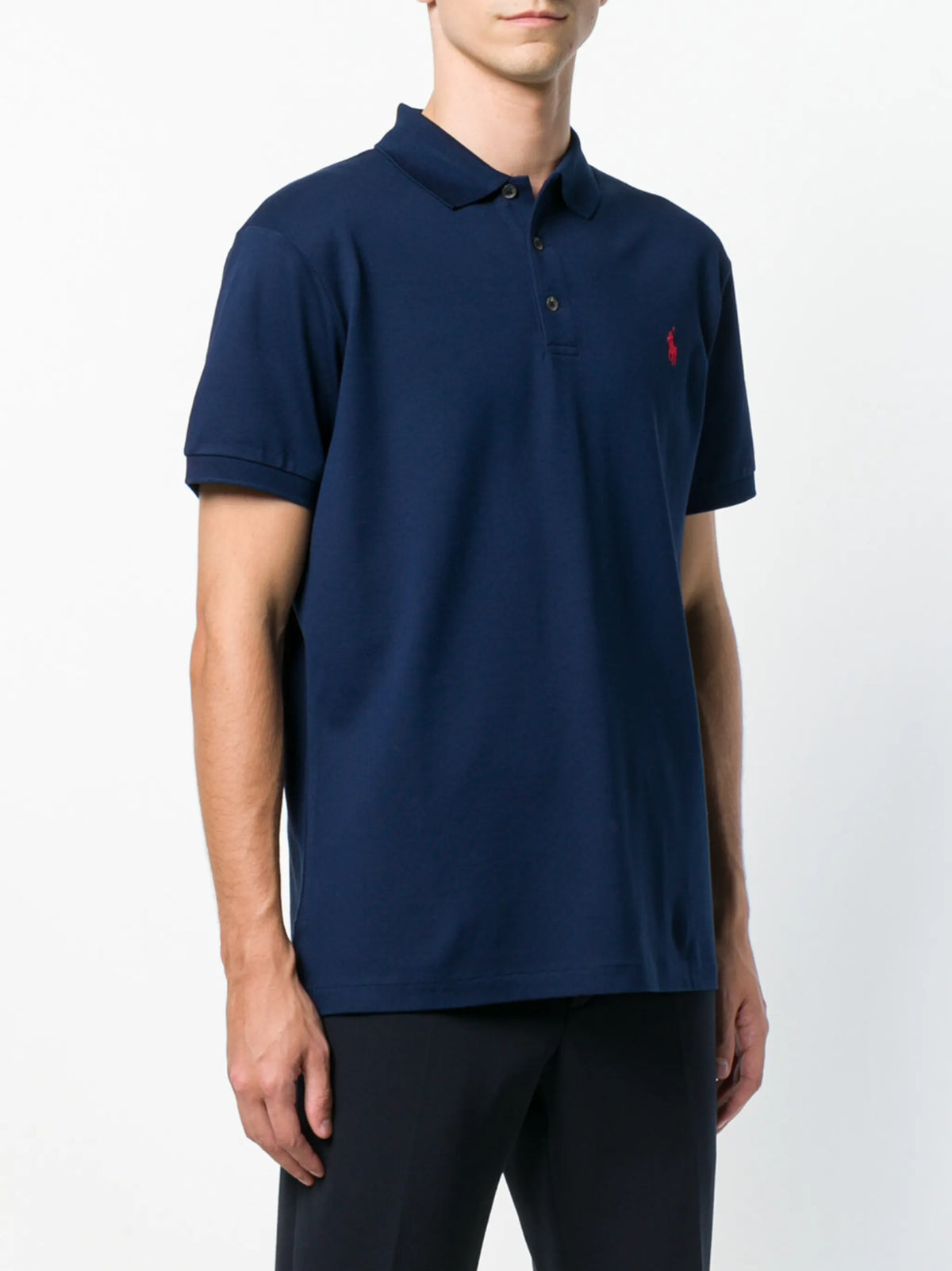 P.o-L.O R.A-L.P.H L.A.U-R.E.N Mesh Polo Shirt Custom Slim Fit  Newport