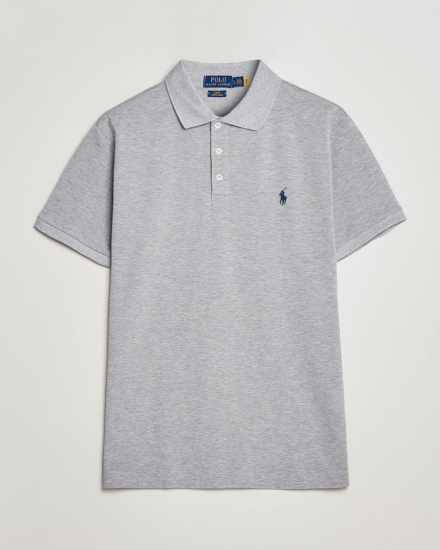 P.o-L.O R.A-L.P.H L.A.U-R.E.N Mesh Polo Shirt Custom Slim Fit  Newport