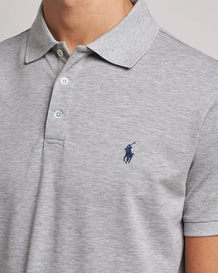 P.o-L.O R.A-L.P.H L.A.U-R.E.N Mesh Polo Shirt Custom Slim Fit  Newport