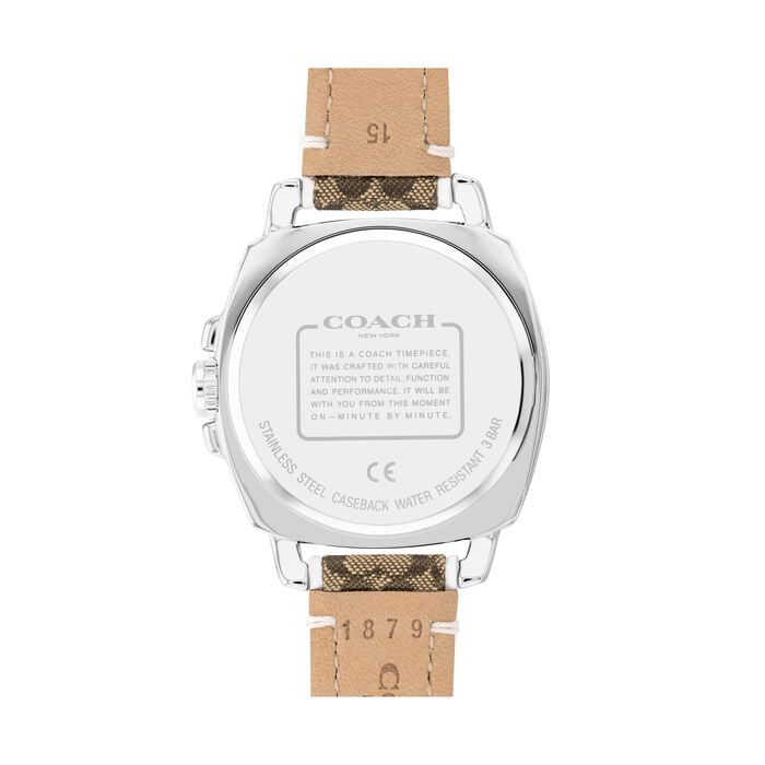 C-O-A-C-H WATCH 14503148 SILVER FOR WOMEN