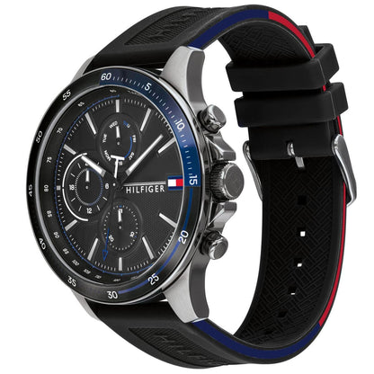 T.O-M.M-Y H-I.L.F-I.G-E.R WATCH 1791724 BLACK FOR MEN