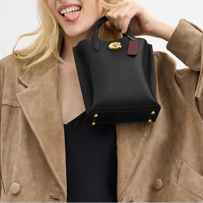 C-O-A-C-H CROSSBODY BAG CR675 BLACK FOR WOMEN