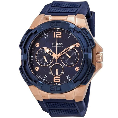 G-U-E-S-S WATCH W1254G3 DARK BLUE FOR MEN