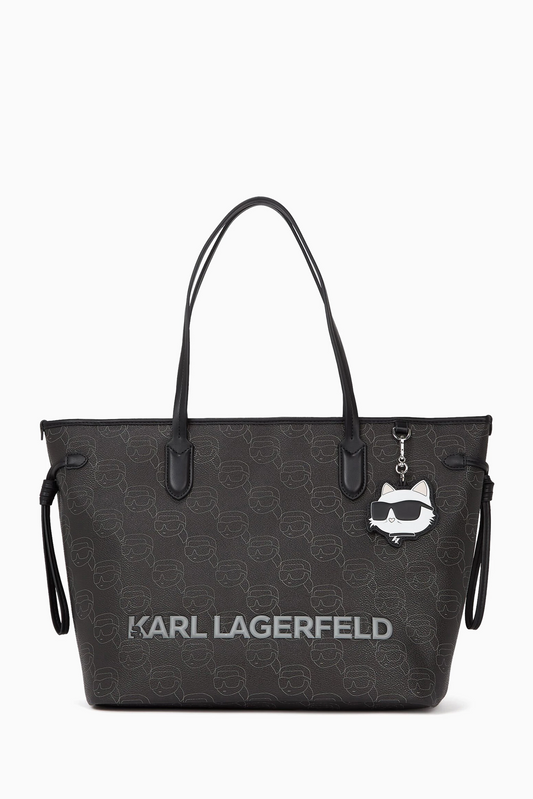 K.A-R.L L.A.G.E-R.F.E.L.D TOTE BAG