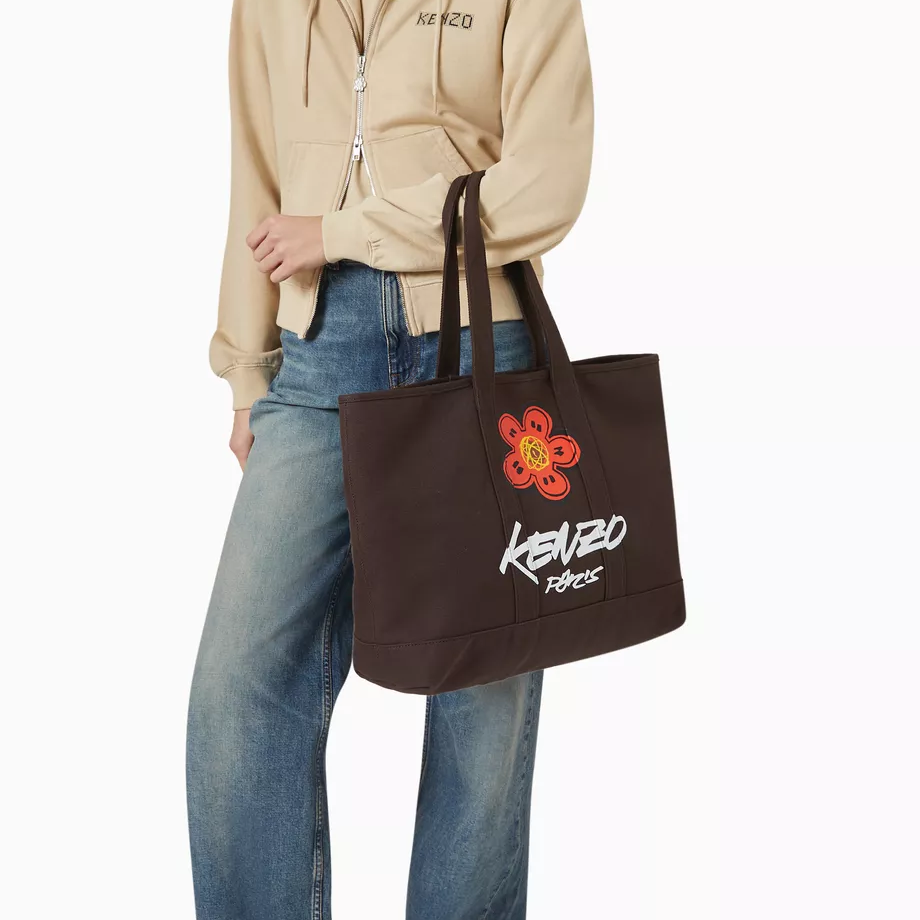 K-E-N-Z-O SHOULDER BAG FF68SA911F36 Chocolate FOR WOMEN