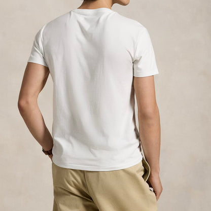 P.o-L.O R.A-L.P.H L.A.U-R.E.N Jersey Crewneck Custom Slim Fit T-Shirt