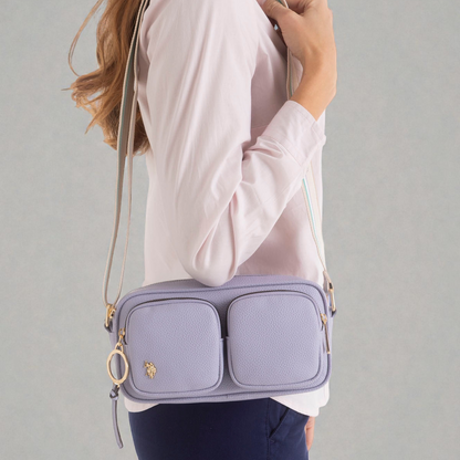 U-S P-O-L-O CROSSBODY BAG 27V0064AA purple(LVND) FOR WOMEN
