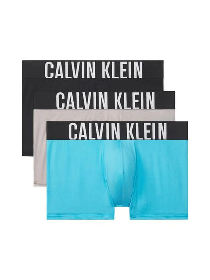 C.a-L.V.I.N. K.L.E/I.N. Icon Cotton Stretch 3-Pack Low Rise Trunks (Multi Color)
