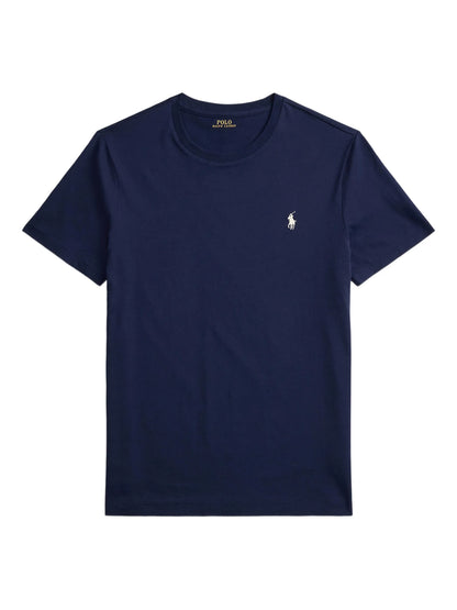 P.o-L.O R.A-L.P.H L.A.U-R.E.N Jersey Crewneck Custom Slim Fit T-Shirt