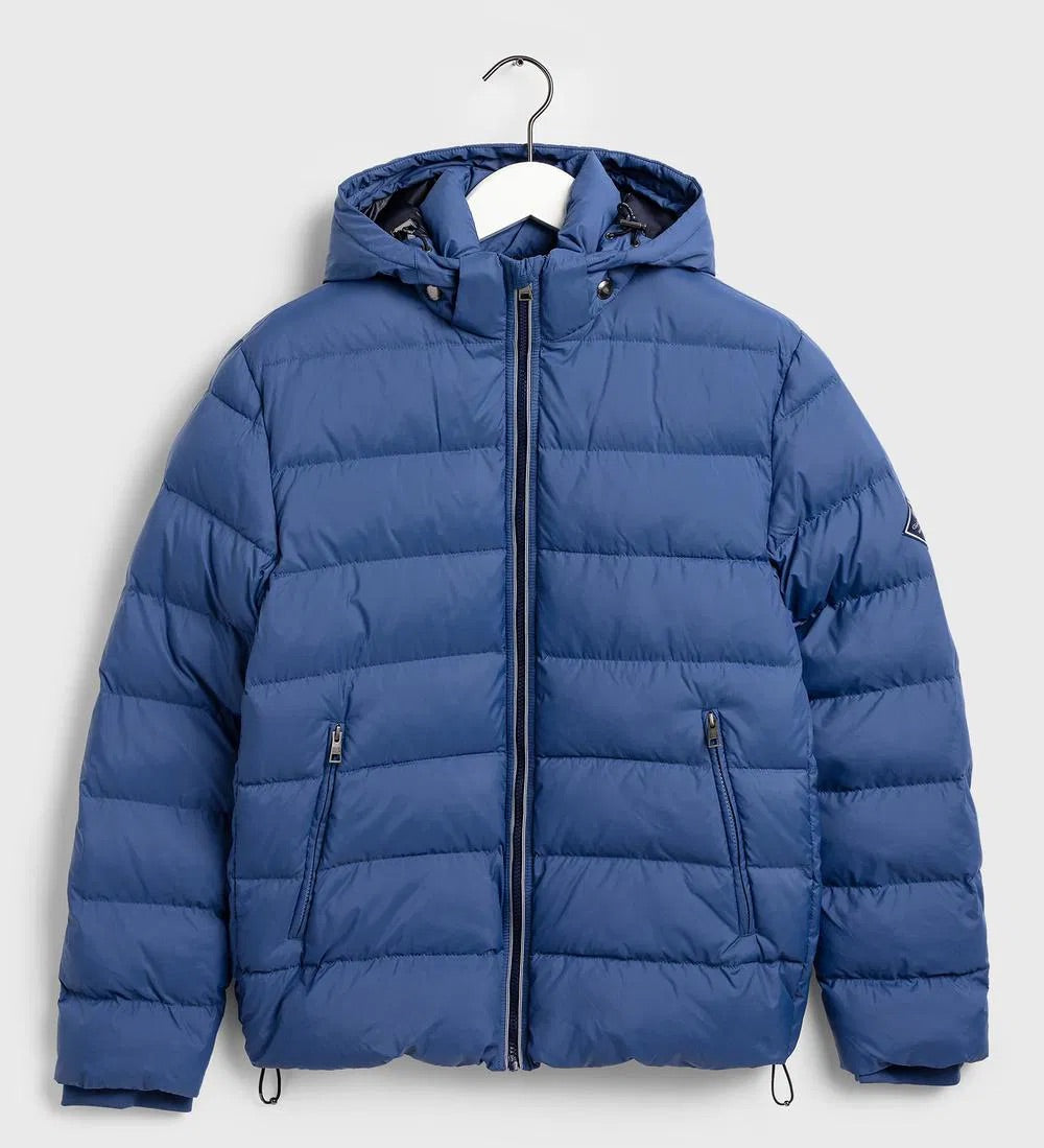 G.A.N.T Active Cloud Jacket Evening Blue (Removable Hood)