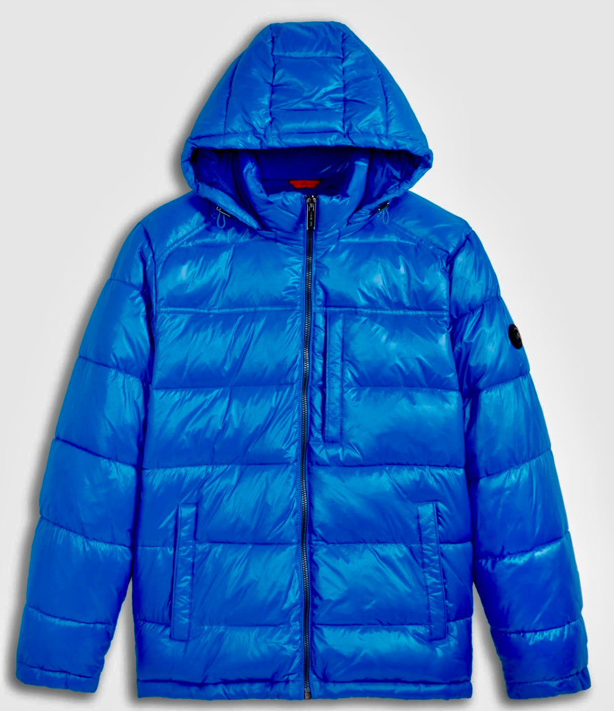 M_i.c.h.a..e.l. K.o.r.s. Men's Puffer SHINY PUFFER JACKET - Winter jacket - Black/Navy/True Blue