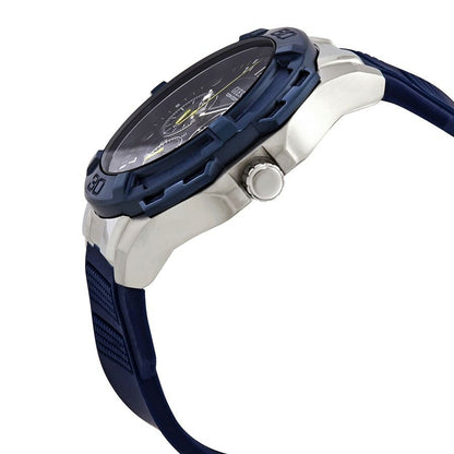 G-U-E-S-S WATCH W1254G1 DARK BLUE&SILVER FOR MEN