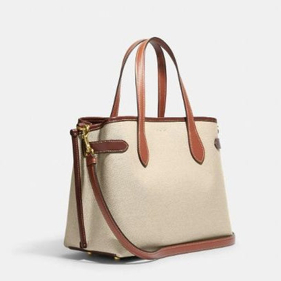 C-O-A-C-H CROSSBODY BAG CH189  BEIGE&BROWN FOR WOMEN