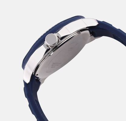 G-U-E-S-S Watch W0967G2 DARK BLUE & SILVER FOR MEN