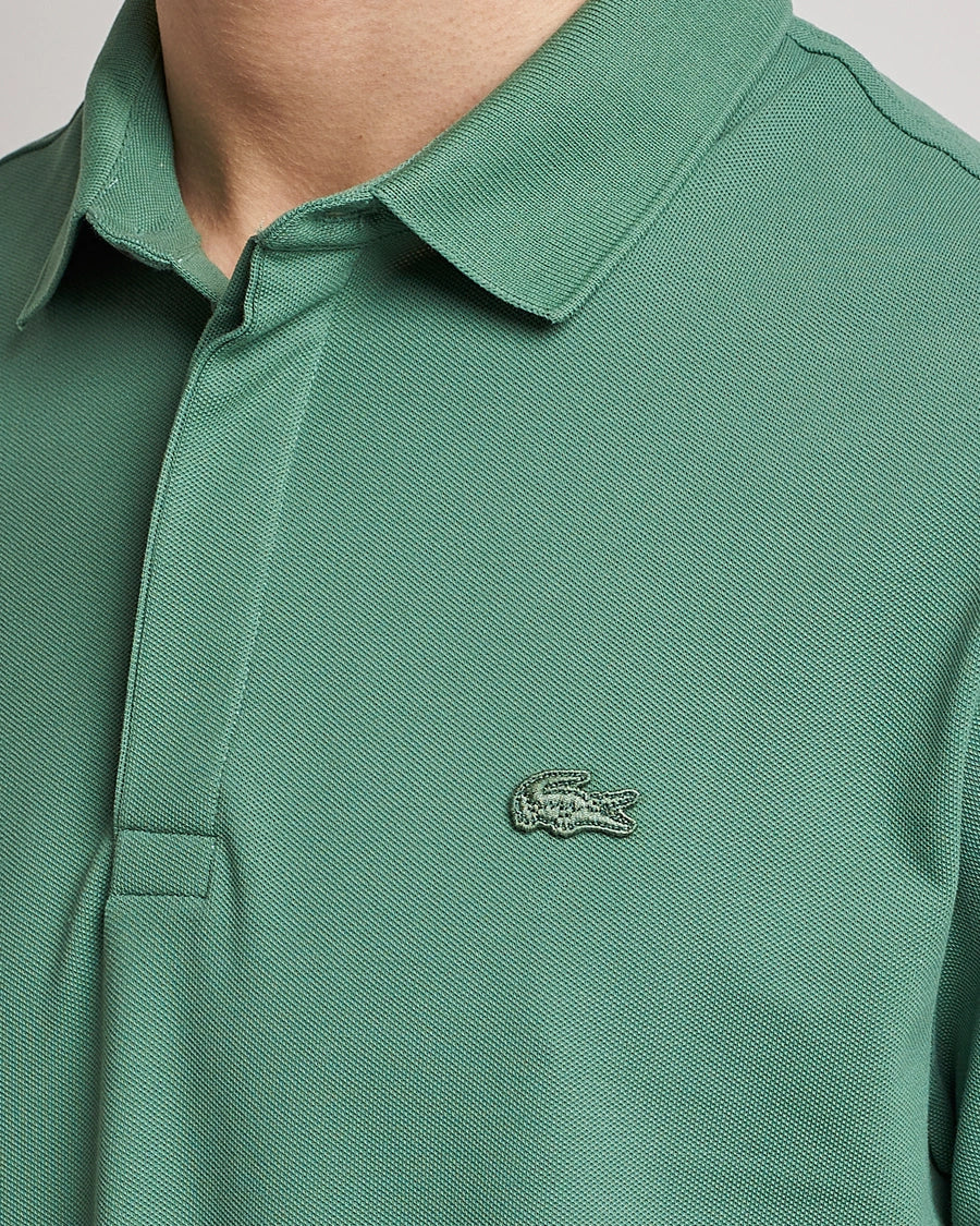 L.a.C.O-S.T.E P.O.L.O shirt Slim Fit Paris Stretch Pique Polo Shirt Light Green/Blue/Green/Purple/Light Blue