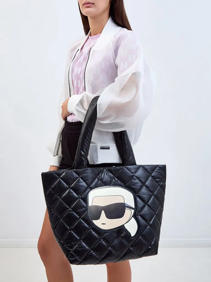 K.A-R.L L.A.G.E-R.F.E.L.D SHOULDER BAG