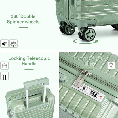 S-E-A C-H-O-I-C-E LUGGAGE BAG GEYAO  GREEN (40L)