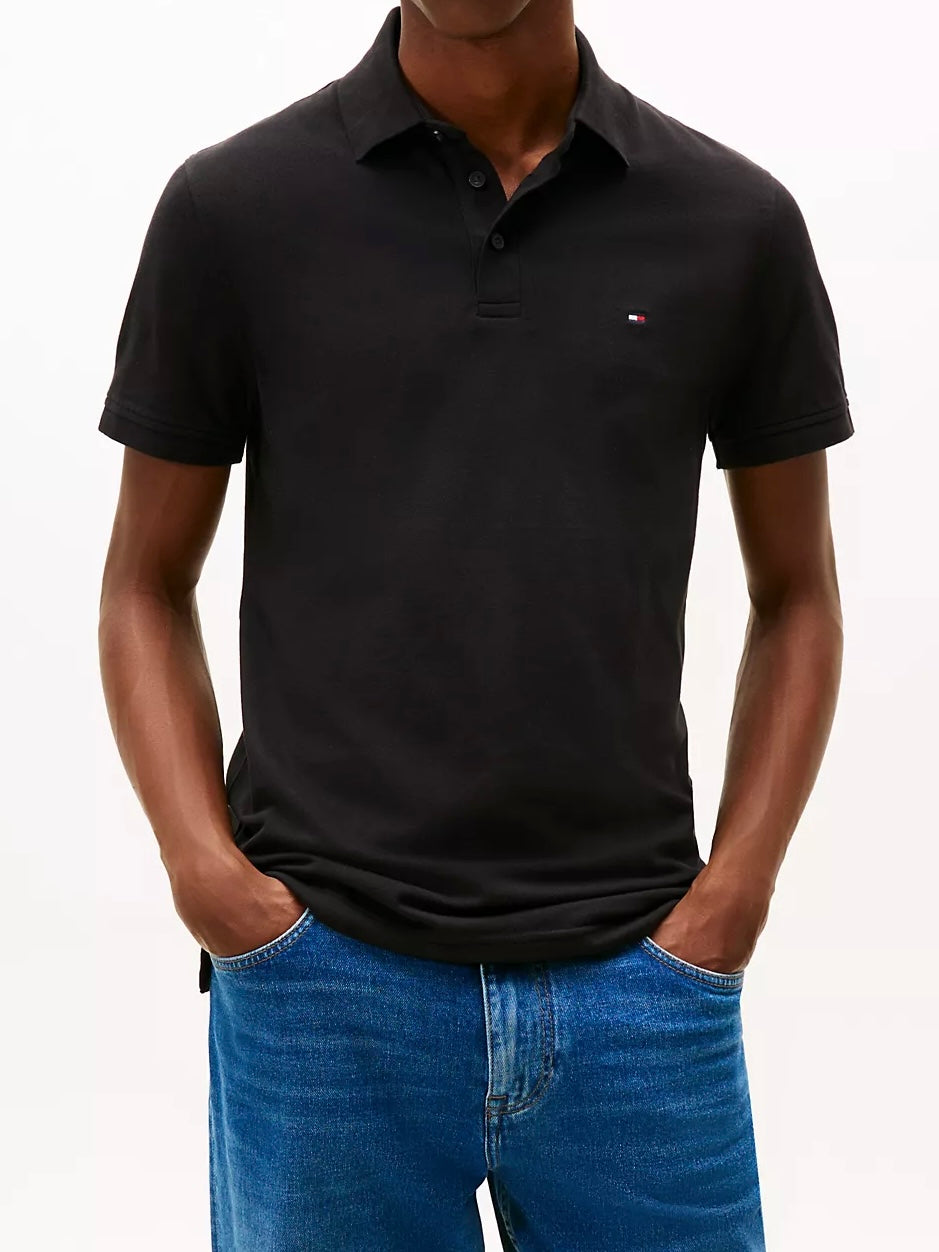 T.O.m-M.Y H.I.L.F.I.G.E.R Polo THE ORIGINAL FITTED PIQUE SS RUGGER Pink/Black