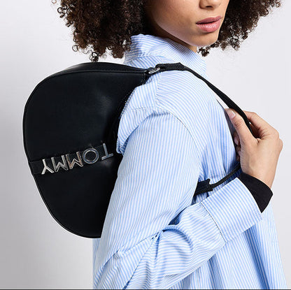 T.O.M-M.Y H.I.L.F-I.G.E.R  SHOULDER BAG BLACK FOR WOMEN