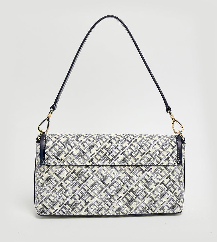 T.o.m.m.y H.i.l.f.i.g.e.r Monoplay Flap Shoulder Bag