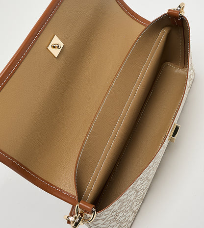T-o.m-m.y H.i-l.f-i.g-e.r Monoplay Flap Shoulder Bag BEIGE FOR WOMEN