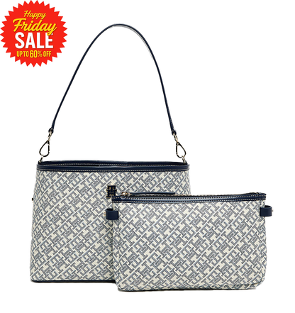 T.o.m.m.y H.i.l.f.i.g.e.r Monoplay Shoulder Bag with Pouch