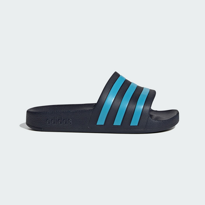 A-D-I-D-A-S Slide Sandals EG1757 BLACK & BLUE
