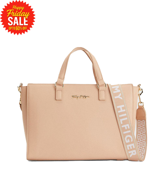 T.O.M.M.Y H.I.L.F.I.G.E.R. Joy Signature Satchel