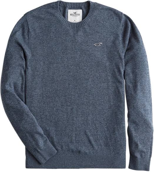 H.o.l.l.i.s.t.e.r Men’s Classic Crewneck Sweater