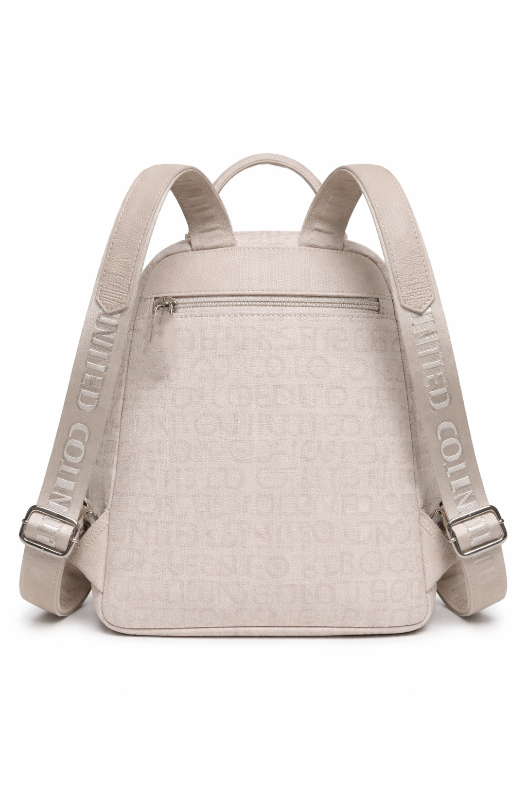 U.n.i.t.e.d C.o.l.o.r.s of B.e.n.e.t.t.o.n BACKPACK BAG BEIGE MONOGRAM FOR WOMEN
