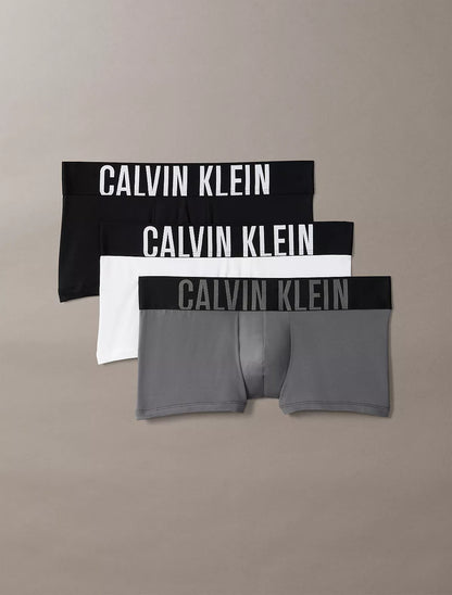 C.a-L.V.I.N. K.L.E/I.N. Icon Cotton Stretch 3-Pack Low Rise Trunks (Multi Color)