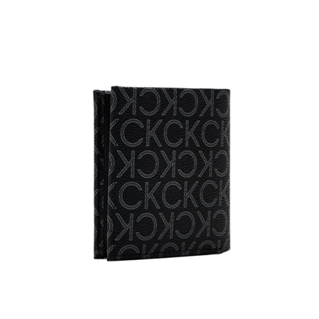 CALVIN KLEIN WALLET K50K510301 GRAY&BLACK FOR MEN in Egypt