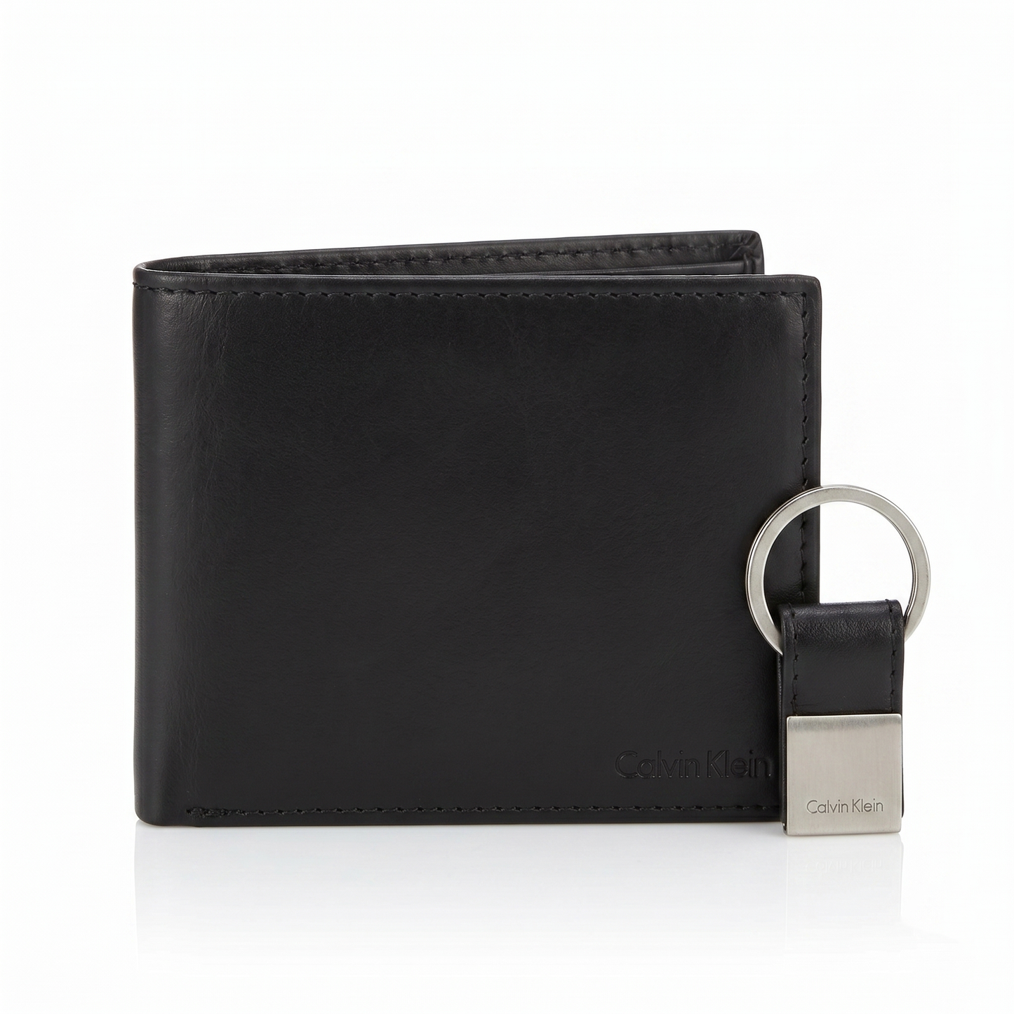 CALVIN KLEIN WALLET&KEY CHAIN BLACK FOR MEN in Egypt