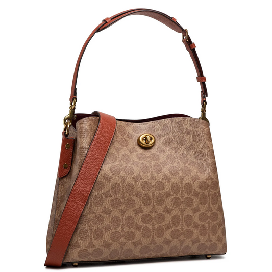 COACH CROSSBODY BAG C2745 BROWN MONOGRAM FOR WOMEN
 in Egypt
