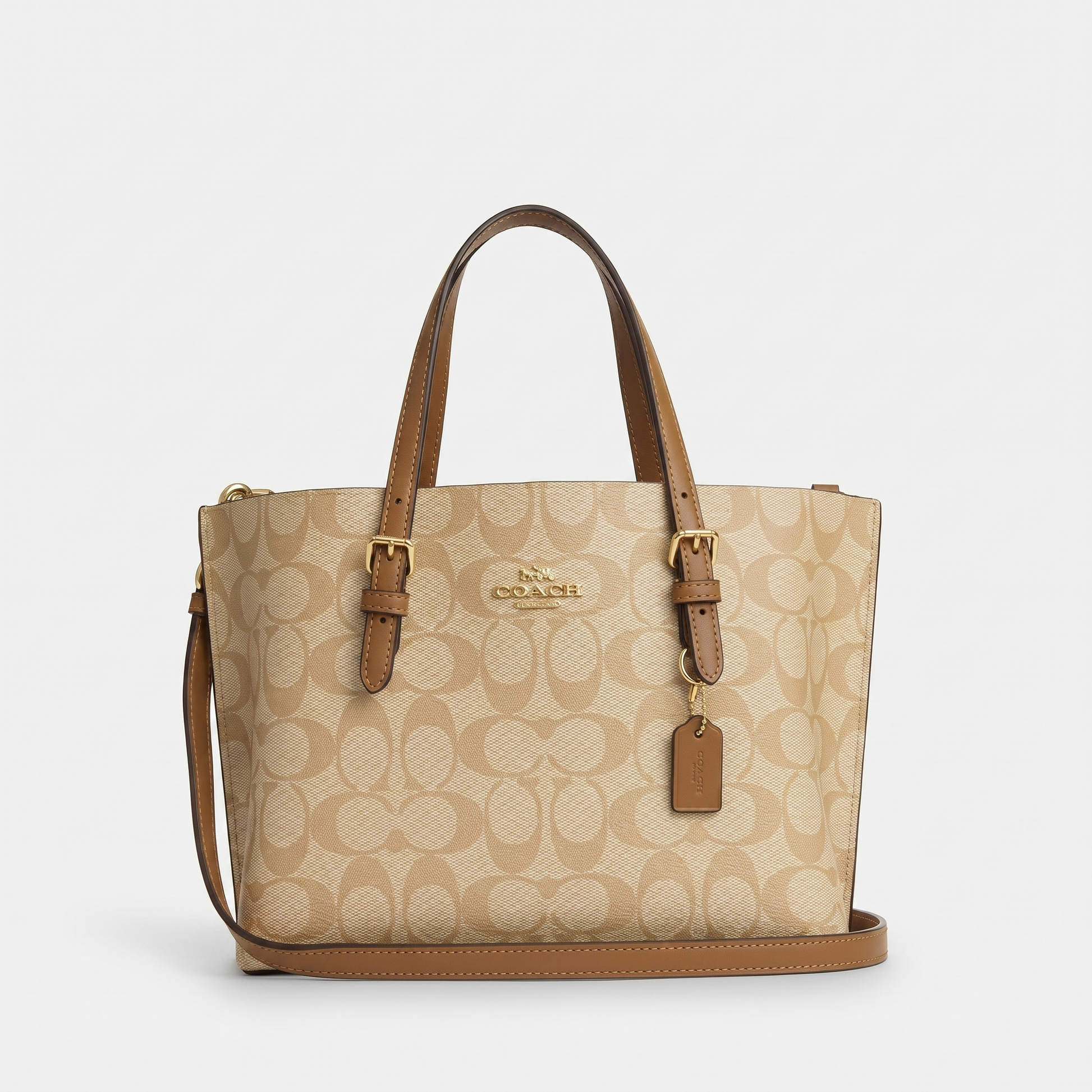 COACH CROSSBODY BAG C4250 BEIGE MONOGRAM&HAVAN FOR WOMEN in Egypt
