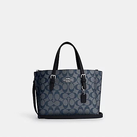COACH CROSSBODY BAG C4250 NAVY BLUE MONOGRAM FOR WOMEN in Egypt