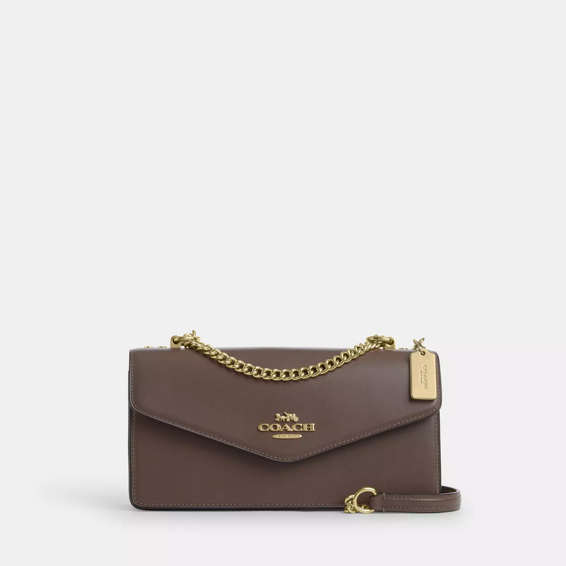 COACH CROSSBODY BAG CB198 BROWN (Dark Stone) FOR WOMEN in Egypt