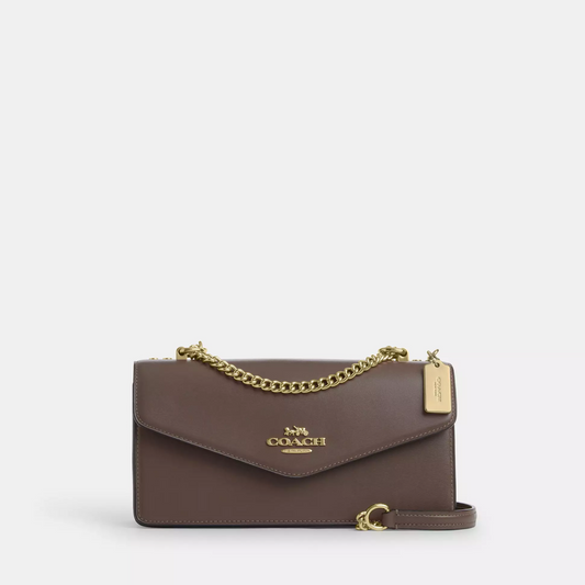 COACH CROSSBODY BAG CB198 BROWN (Dark Stone) FOR WOMEN in Egypt