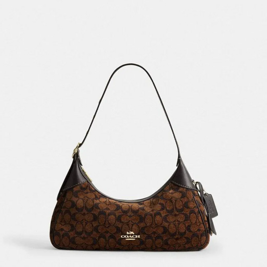 COACH CROSSBODY BAG CDV37 BROWN&BLACK FOR WOMEN in Egypt